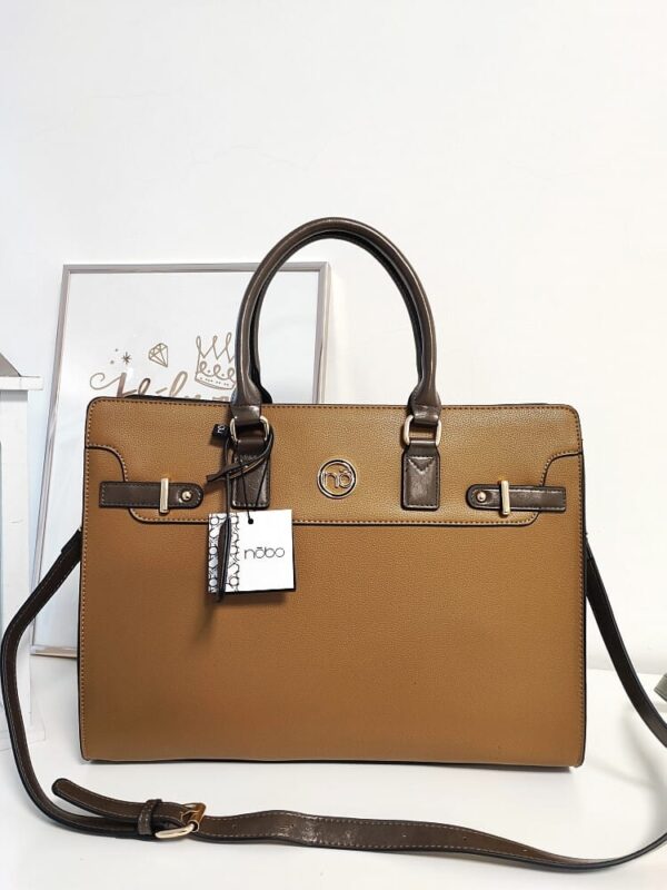 Nobo torba shopper bag  na laptopa taupe