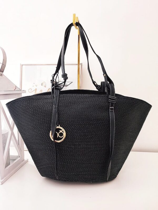 Nobo torba shopper kosz czarna