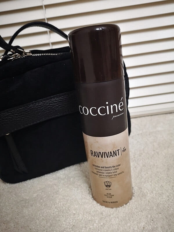Coccine Ravvivant renowator zamszu black